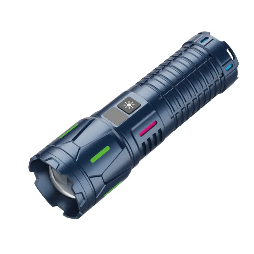 100W LED Fulcrum Flashlight USB Rechargeable