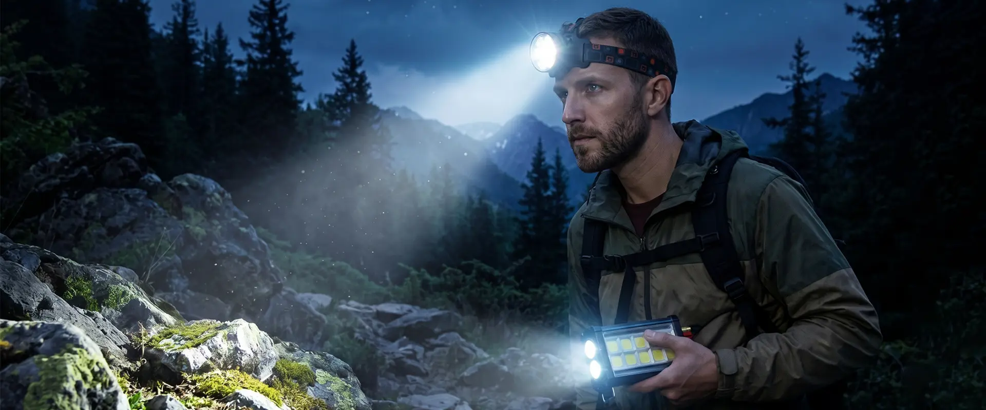 Forest Tigris Professional LED Headlamp - OEM officina direct