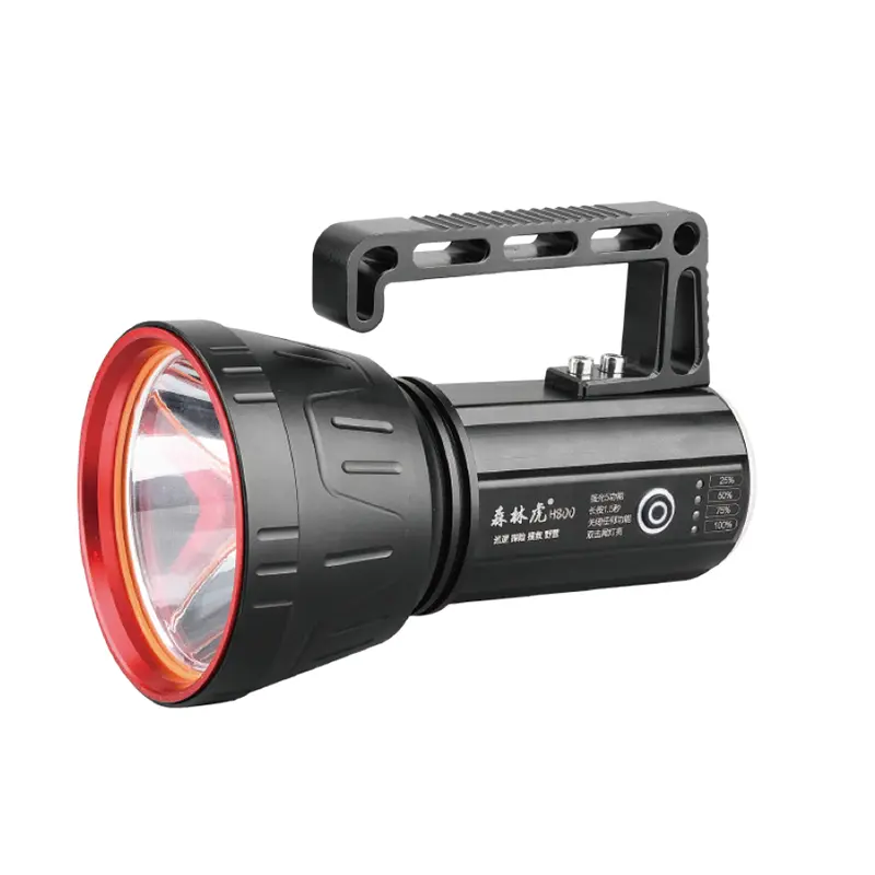 50W Rechargeable eu rhoncus Searchlight cum Dual Jugum