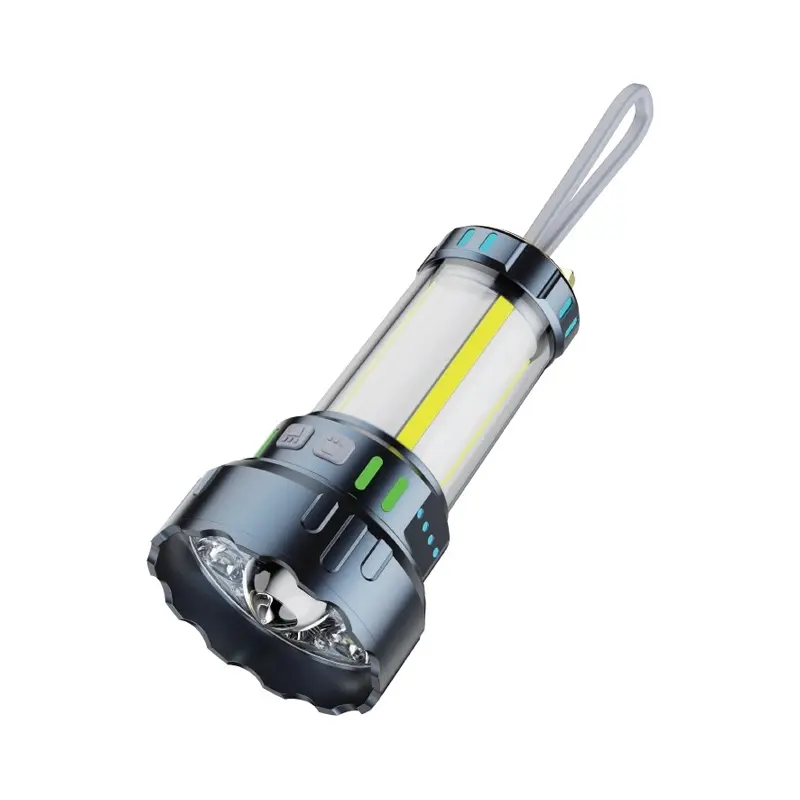 Multifunction Portable Castra Lucerna Flashlight Rechargeable