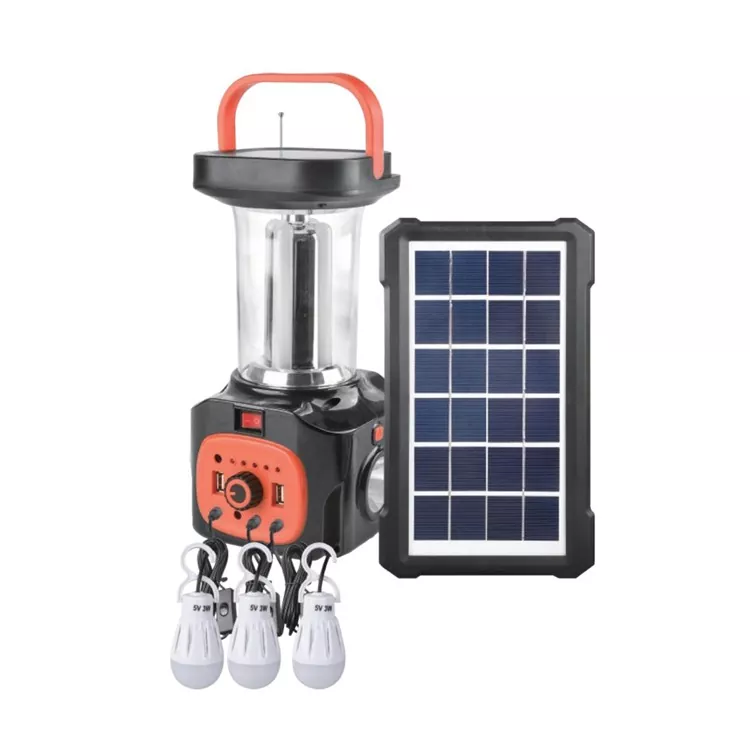 3W Solis Castra Lucerna Ornamentum Rechargeable