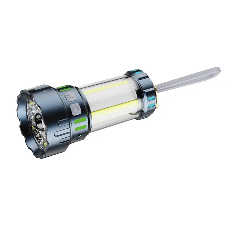 Rechargeable eu Multifunctional Flashlight cum USB output