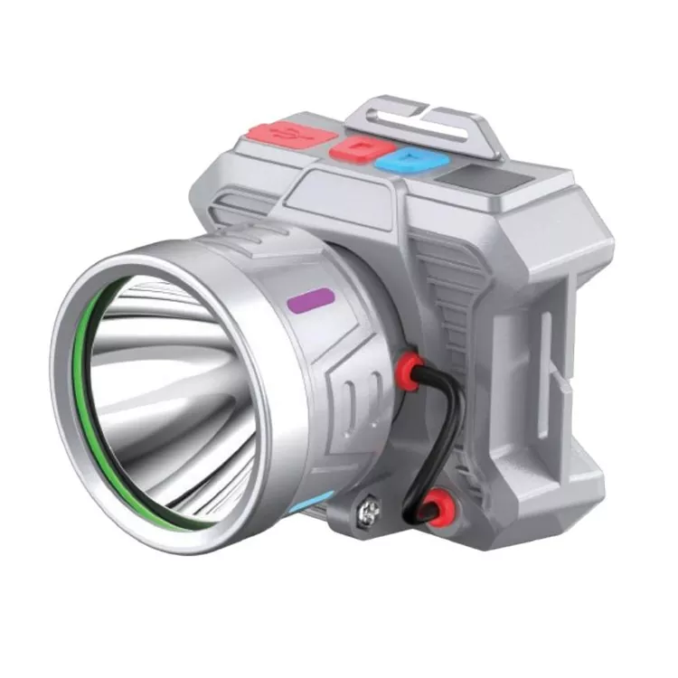 White Laser Headlamp Rechargeable cum Novifacta Strap