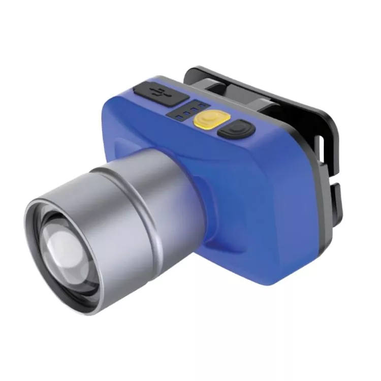 Zoomable Rechargeable DUXERIT Headlamp ad Vestibulum arcu et Floodlight